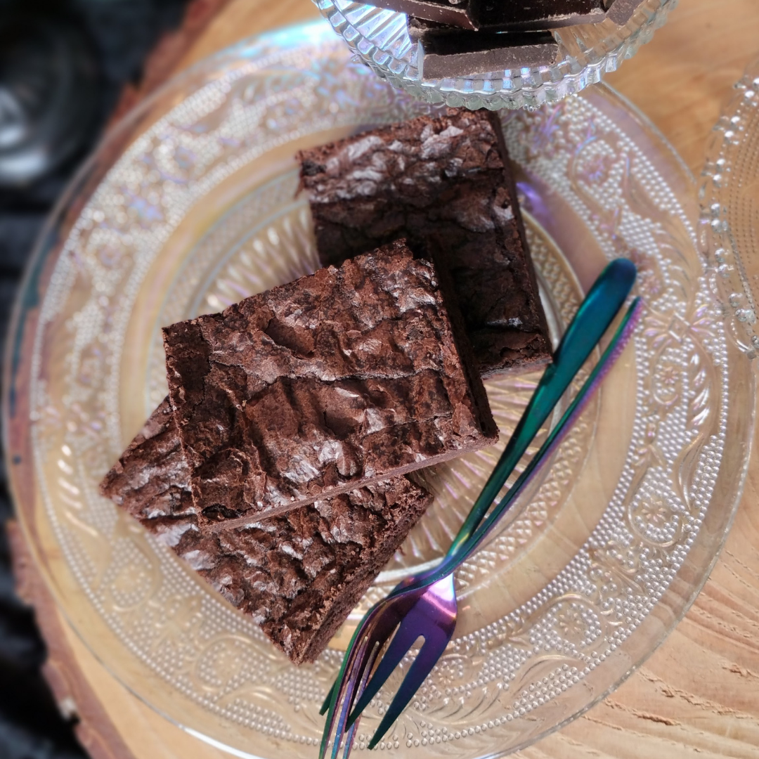 glutenfree and vegan brownie