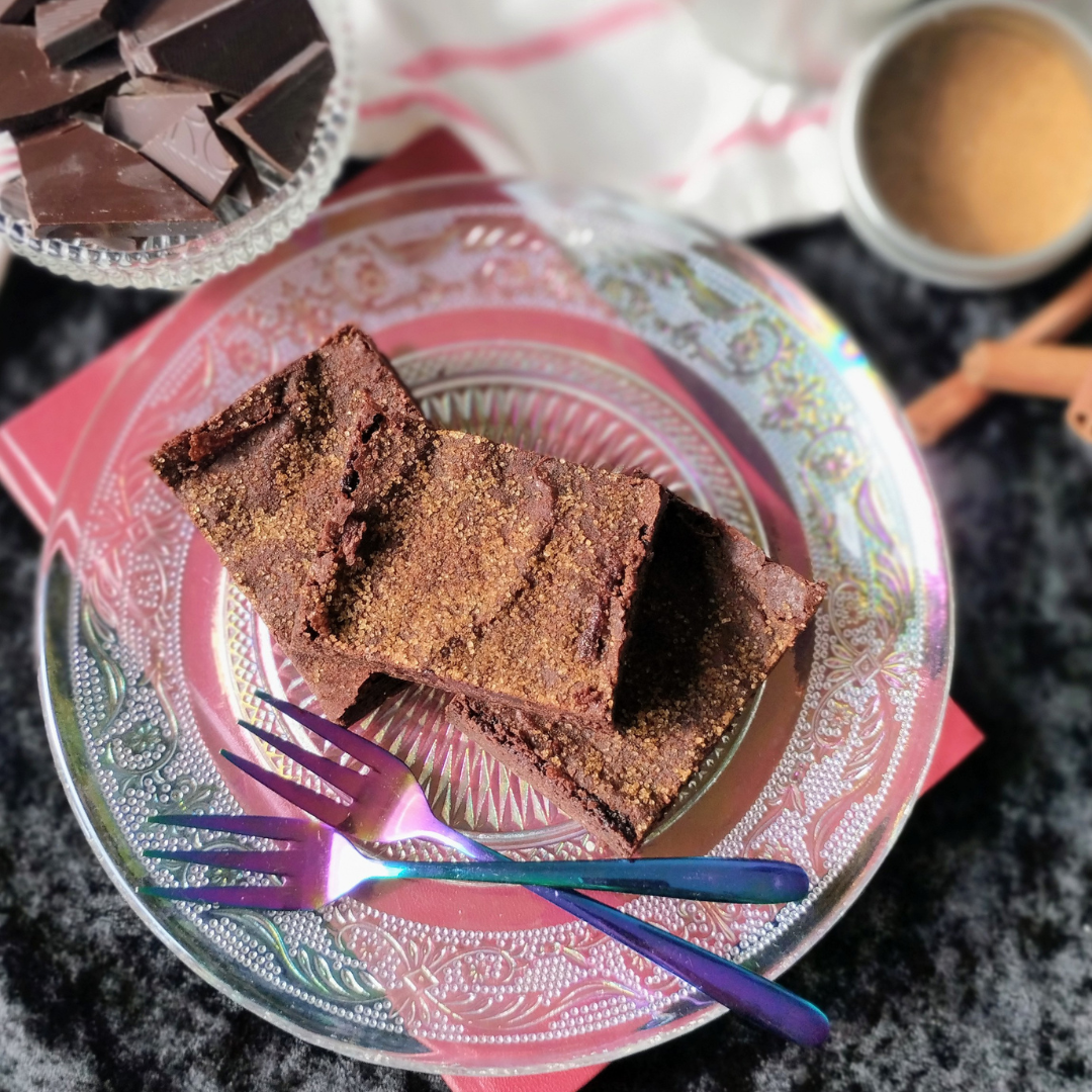 kaneel brownie glutenvrij en vegan