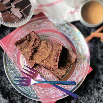 kaneel brownie glutenvrij en vegan