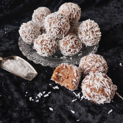 Caramel seasalt blissballs