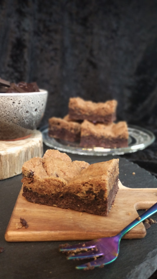 Choco chip brookie