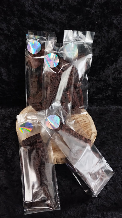 Zero waste brownie stukjes