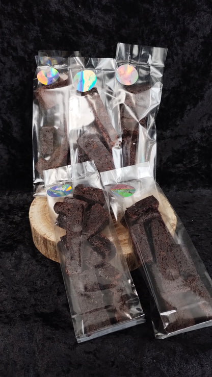 Zero waste brownie stukjes