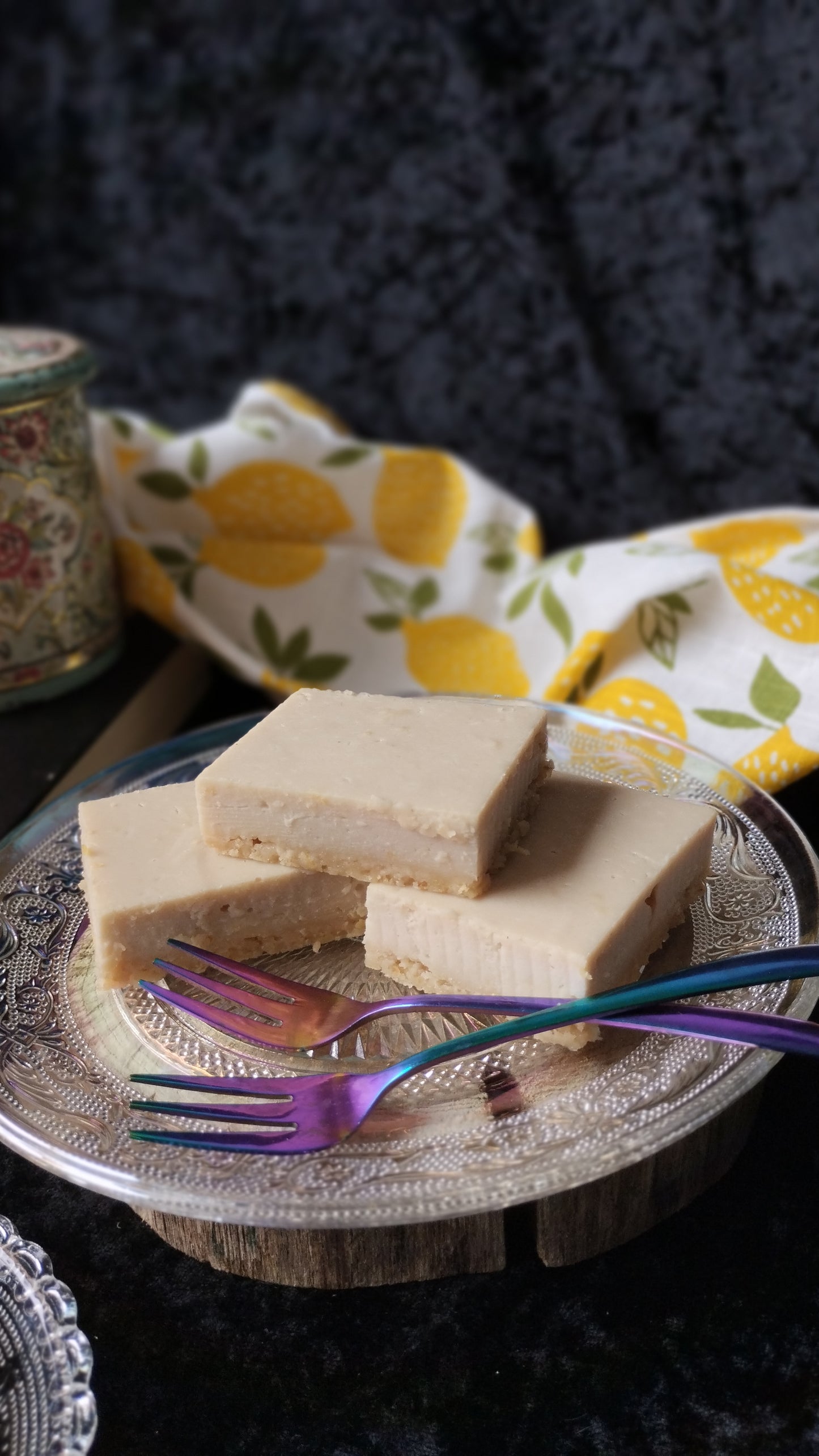 Lemon cheesecake