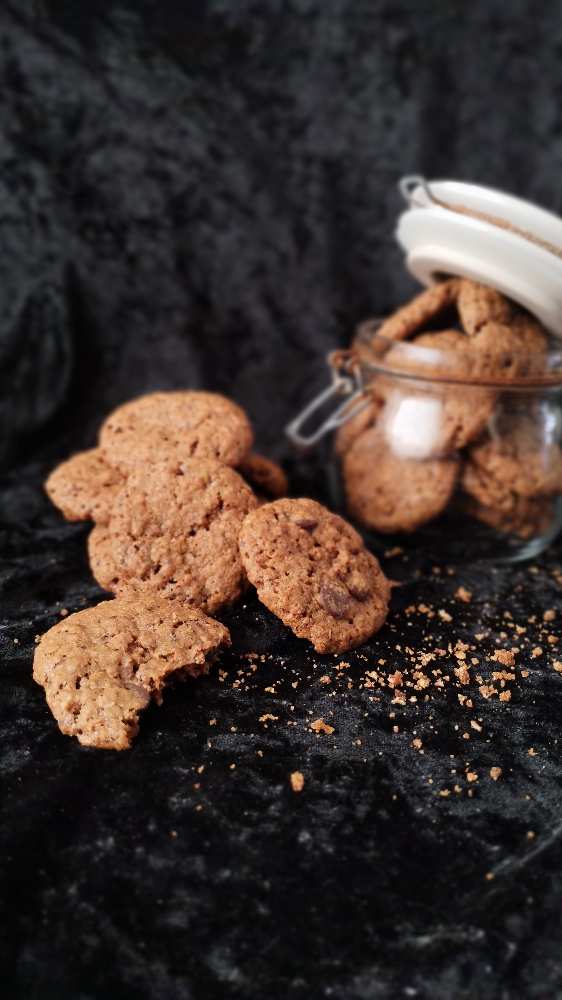 coffee chip cookies glutenvrij en vegan